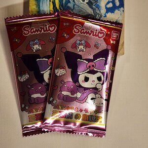 SEALED Bandai Sanrio Hello Kitty & Friends Collectible Booster Packs - 2 packs